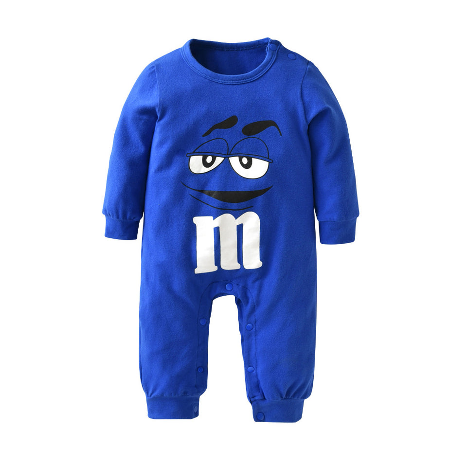 clothes newborn blue and red Long sleeve