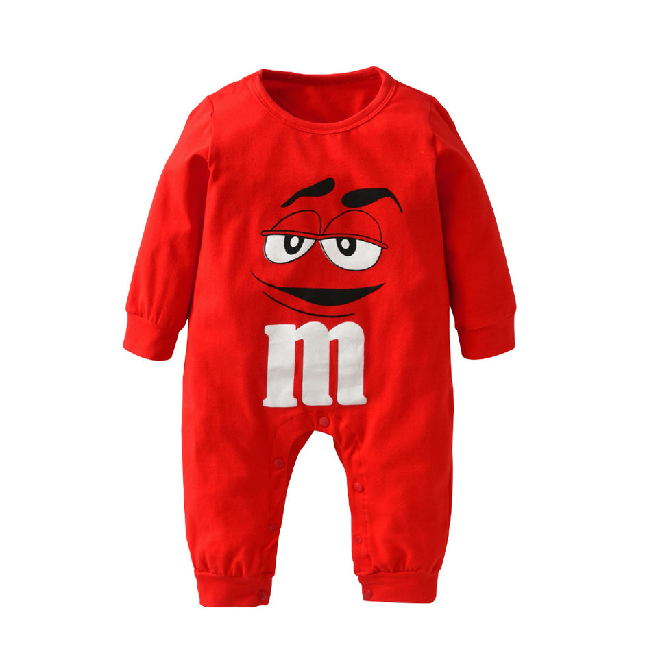 clothes newborn blue and red Long sleeve