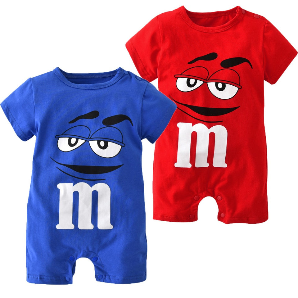 clothes newborn blue and red Long sleeve