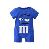 clothes newborn blue and red Long sleeve